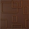 Ekena Millwork 19 5/8in. W x 19 5/8in. H Odessa EnduraWall Decorative 3D Wall Panel Covers 2.67 Sq. Ft. WP20X20ODDRU - alternate 1